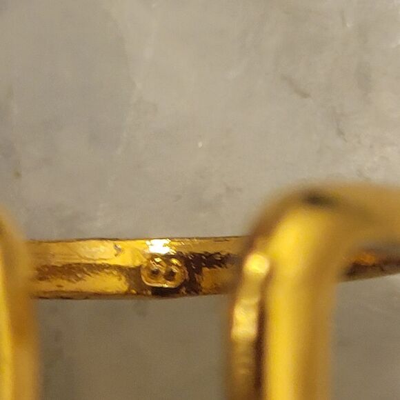 NWT Gorjana Teagan Ring Sz 6 Layering Stacking Boho Feminine 18k Gold Dainty - Picture 7 of 8